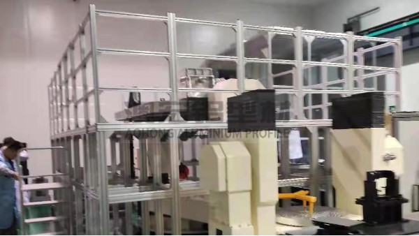 車間師傅狂贊！鋁型材分子泵支撐裝配臺